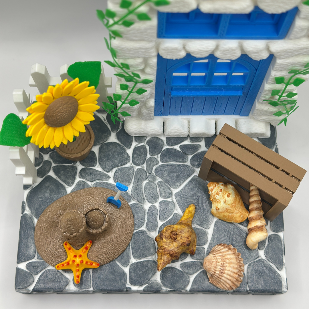 Beach Cottage Display Scene