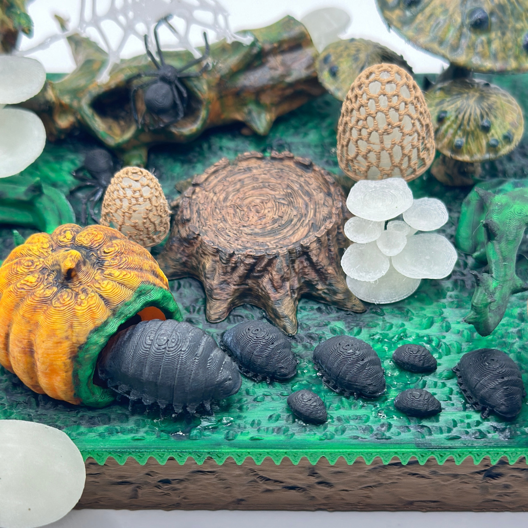 Enchanted Fungi Forest Display Scene