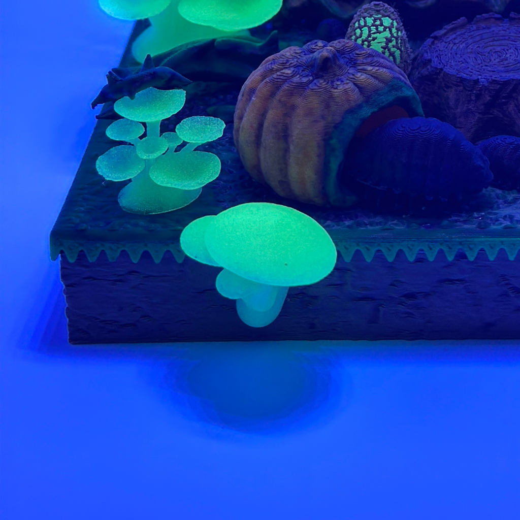 Glow-in-the-Dark Mushroom – Model 1