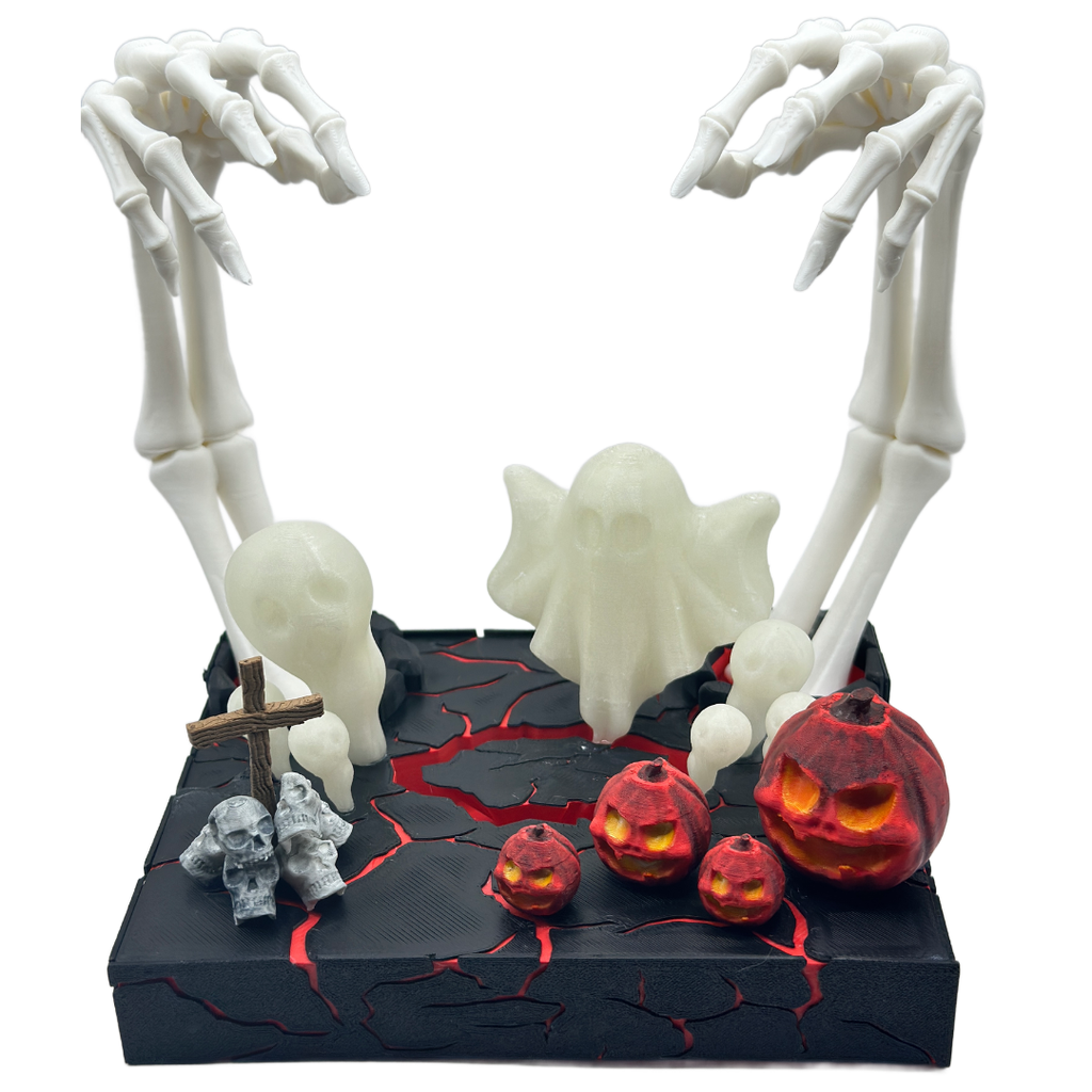 The Graveyard Gate Display Scene