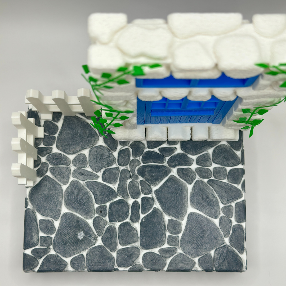 Stone Path Mini House Display Stand