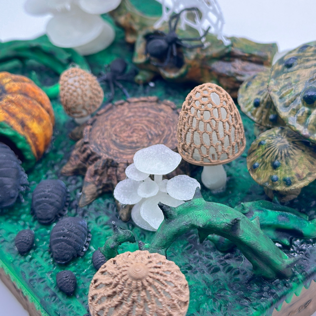 Glow-in-the-Dark Mushroom with Hat – Model 1