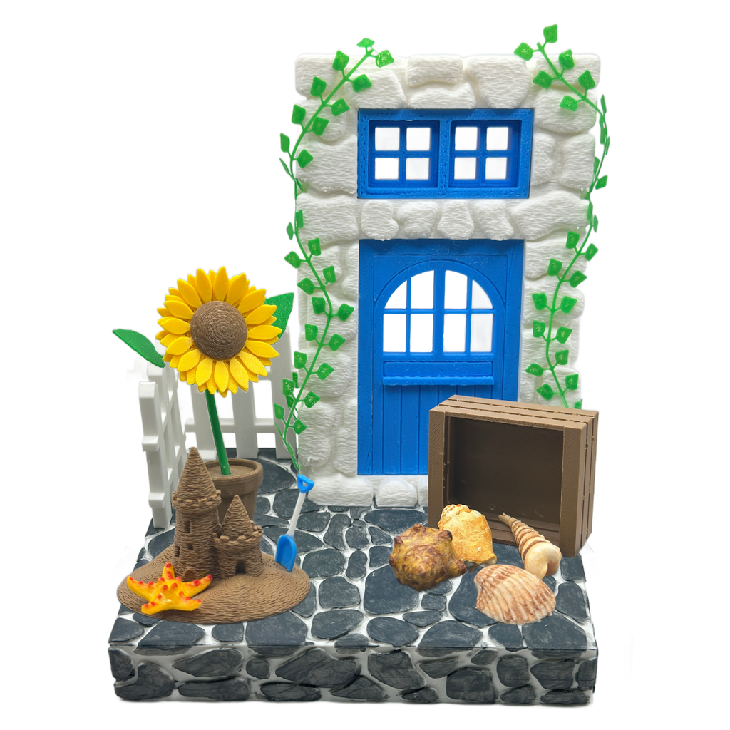 Beach Cottage Display Scene