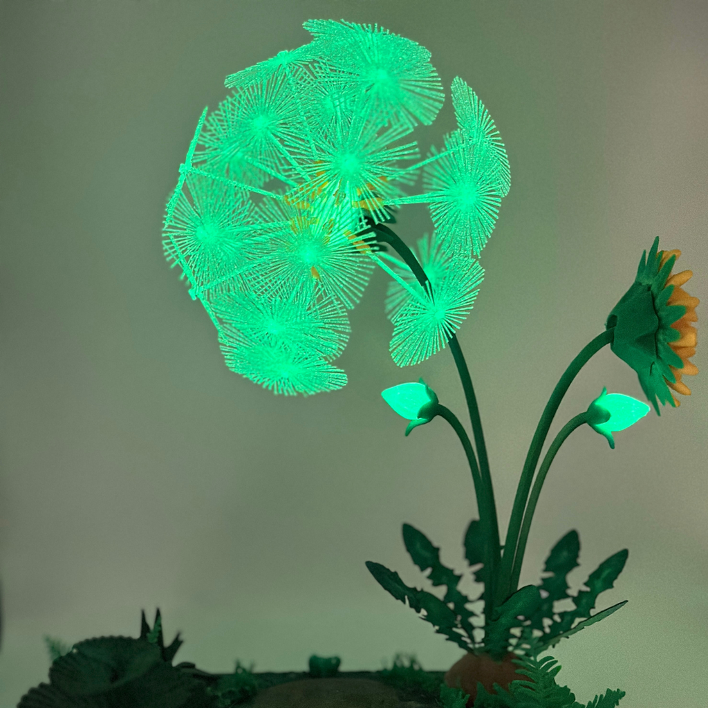 Dandelion Dreamscapes Display Scene