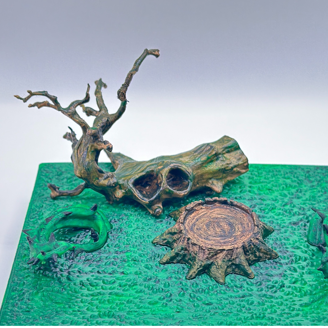 Twisted Enchanted Log