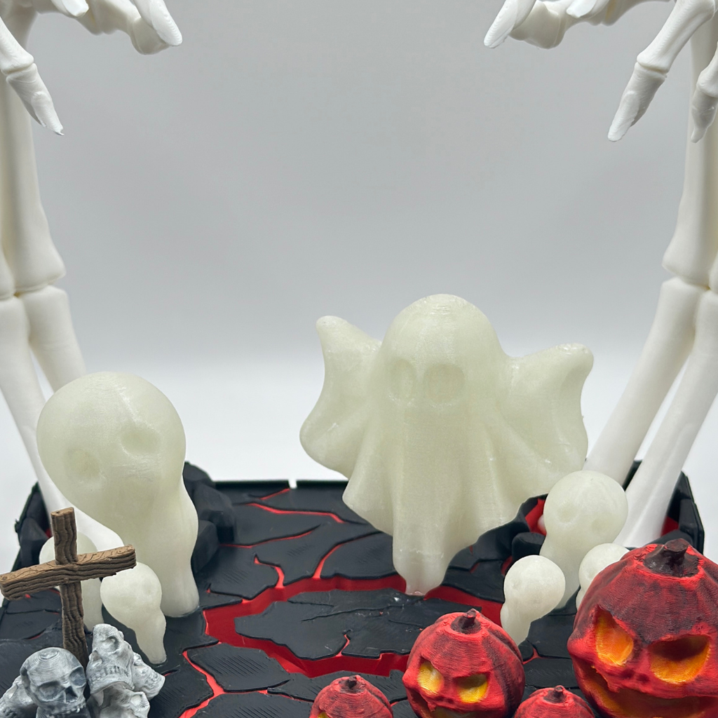 Glow-in-the-Dark Ghost Figure