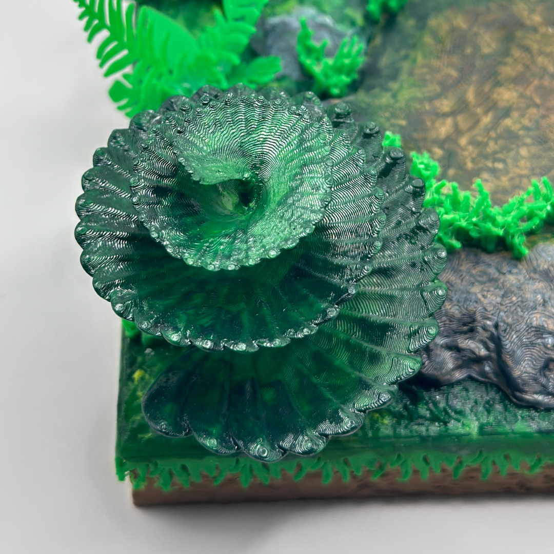 Spiral Jungle Leaf Plant