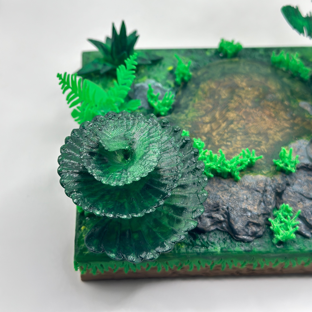 Dandelion Dreamscapes Display Scene