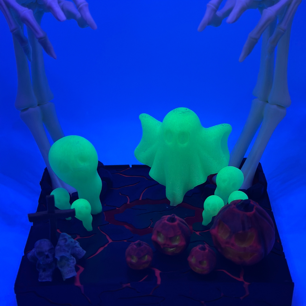 The Graveyard Gate Display Scene